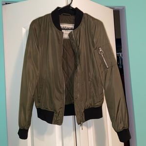 🥝BNWOT Garage Green Cropped Jacket🥝